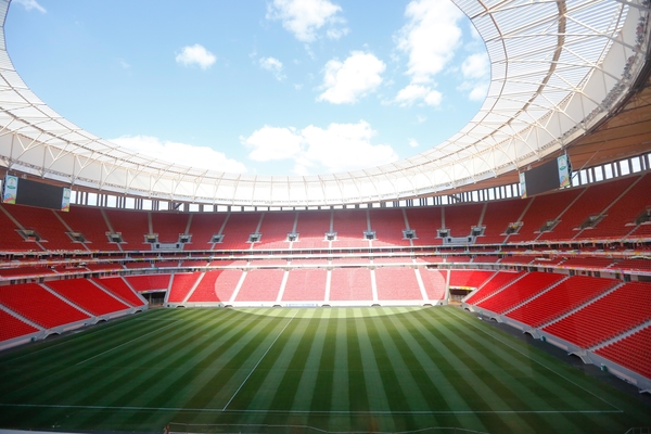 Brasília(DF), 29/07/2015 - Gramado do Estádio Nacional Mané Garrinchac - Foto: Daniel Ferreira/Metrópoles